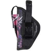 Bulldog Cases &amp; Vaults Muddy Girl Camo Belt-Clip Ambi Holster, Clam Shell Packaging