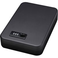 Bulldog Cases &amp; Vaults Personal safe w/ STEEL combination lock &amp; security cable