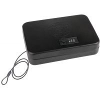 Bulldog Cases &amp; Vaults Personal Safe With Combination Lock And Security Cable Exterior Dimensions 9.5 X 6.5 X 2 Inches BD1125