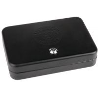 Bulldog Cases &amp; Vaults Personal Safe With Key Lock And Security Cable Exterior Dimensions 9.5 X 6.5 X 2 Inches Black BD1120