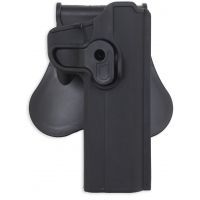 Bulldog Cases &amp; Vaults Polymer Holster w/Paddle and Belt Loop