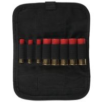 Bulldog Cases &amp; Vaults Shotgun Shell Ammo Pouch Holds 8 Black WASP