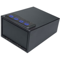 Bulldog Cases &amp; Vaults BD4030L Magnum LED Quick Vault Access Code/Key Black Steel