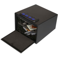 Bulldog Cases &amp; Vaults BD4040L Magnum LED Quick Vault Access Code/Key Black Steel