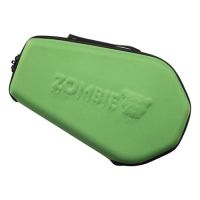 Bulldog Cases &amp; Vaults Zombie Coffin-Shaped Handgun Case Green With Black Trim 14x9 Inch ZMB-510G