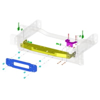 Bulldog Winch Jeep JK 10th Anniversary/Rubicon X/Recon Editions with OE Steel Bumper Winch Mount