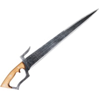 BYX Co Kingfisher Machete, 31in, 1075HC steel blade Fixed Blade Knife