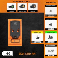 C&amp;H Precision Weapons Staccato Duo Low Witness Adapter Plate