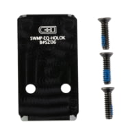 C&amp;H Precision Weapons V4, Optic Mounting Plate, For Equalizer/ M&amp;P 5.7 to Holosun 50 Adaptor Plate