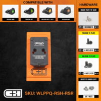 C&amp;H Precision Weapons Walther PPQ , Q4, Q5 Adapter Plate