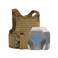 Caliber Armor AR550 w/ M.O.D. NIJ III+ PolyShield Complete Plate Carrier Package