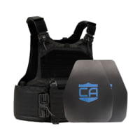 Caliber Armor AR550 w/ M.O.D. NIJ III+ Complete Plate Carrier Package - Set of 2