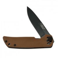Camillus Knives CUDA Mini 6.75" Folding Knife,Coyote Brwn 19635