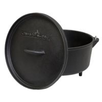 Camp Chef 10in Cast Iron Classic Deep Dutch Oven, 5 Qt.