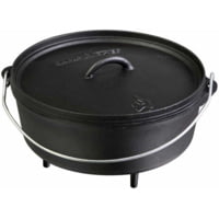 Camp Chef 12in Cast Iron Classic Standard Dutch Oven, 6 Qt.
