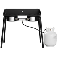 Camp Chef Explorer 2 Burner Stove With Detachable Legs