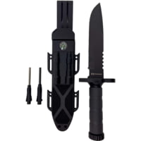 Campco Humvee Next-Gen Survival 7.5in Fixed Blade Knife w/Sharpener and Firestarter