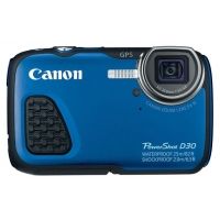 Canon 12.1 MP PowerShot D30 Waterproof Compact Digital Camera
