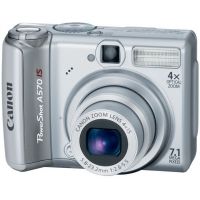 Canon PowerShot 7.1 Megapixel A570 IS 4X Optical Zoom Digital Camera 1773B001