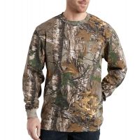 Carhartt Camo Long Sleeve T-Shirt for Mens