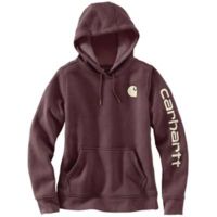 Carhartt Clarksburg Sleeve Logo Hooded Sweatshirt - Women's