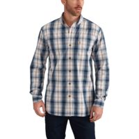 Carhartt Essential Plaid Button Down Long Sleeve Shirt for Mens