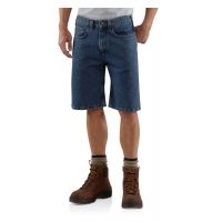 Carhartt Five Pocket Denim Short - Men's-Dark Classic Wash-32 Waist