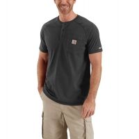 Carhartt Force Cotton Delmont Short Sleeve Henley - Men's