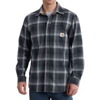 Carhartt Force Reydell Long-Sleeve Shirt - Men's-Navy-Medium