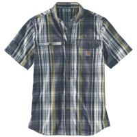 Carhartt Force Ridgefield Plaid Short Sleeve Shirt - Mens