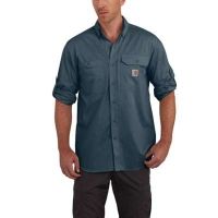 Carhartt Force Ridgefield Solid Long Sleeve Shirt - Men's
