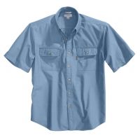 Carhartt Fort Short Sleeve Shirt LW Chambray Bfnt - Men's