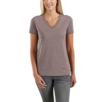 Carhartt Lockhart Short Sleeve Vneck T-Shirt for Womens