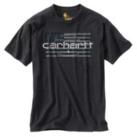 Carhartt Lubbock Craftsmanship Flag Graphic Short Sleeve T-Shirt - Mens