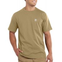 Carhartt Maddock Pocket Short-Sleeve Shirt - Men's-Dark Khaki-Large