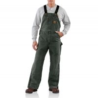 Carhartt Quilt Lined Sandstone Bib Overall for Mens