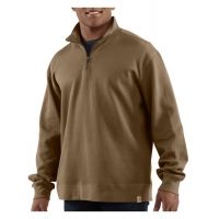 Carhartt Sweater Knit Quarter Zip - Men's-Canyon Brown-X-Large