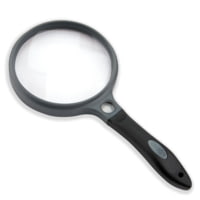 Carson SureGrip Magnifier with 10x Spot Lens