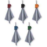 Carson Stuff-It Microfiber Lens Cleaning Cloth, Assorted Pack of 5