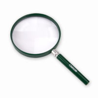 Carson BigEye 2x 5in Acrylic Hand Magnifier Outdoor Green HU-20