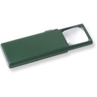 Carson LumiClick Pop Out Magnifier Loupe with Light Outdoor Green OD-25