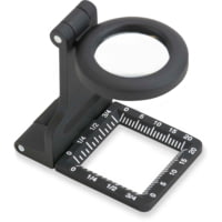 Carson LinenTest Magnifiers Loupe w/Soft Pouch