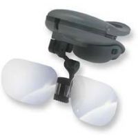 Carson TyMate LED Lighted Magnifier Loupe with Visor Attachment OD-75