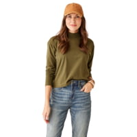 Carve Designs Bray Mockneck Top - Women's