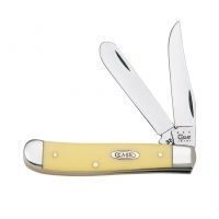 Case Yellow Synthetic CS Mini Trapper Folding Knife