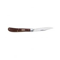 Case Slimline Trapper Brown Handle Folding Knife