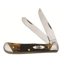 Case 6254 SS Autumn Bone Trapper Folding Knife