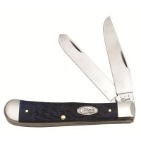 Case 6254 SS Pacific Blue Bone Trapper Folding Knife