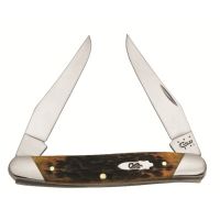 Case Autumn Bone Muskrat Folding Knife