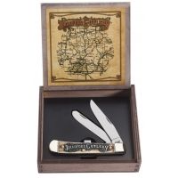 Case Bradford Cutlery Gift Set - Trapper Blade in Wooden Box